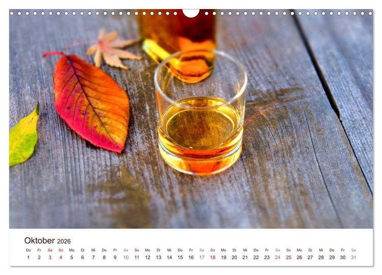 Produktbild: Whisky und Whiskey 2026. Sinnliche Impressionen (Wandkalender 2026 DIN A3 quer), CALVENDO Monatskalender