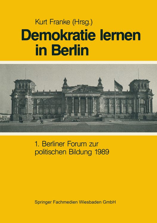 Produktbild: Demokratie Lernen in Berlin