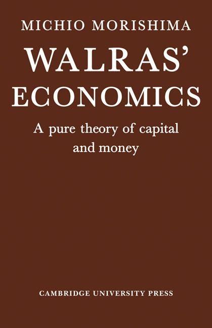 Produktbild: Walras' Economics