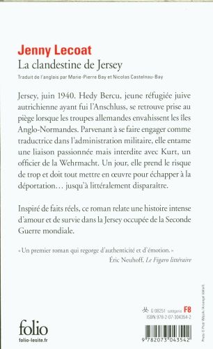 Produktbild: La clandestine de Jersey