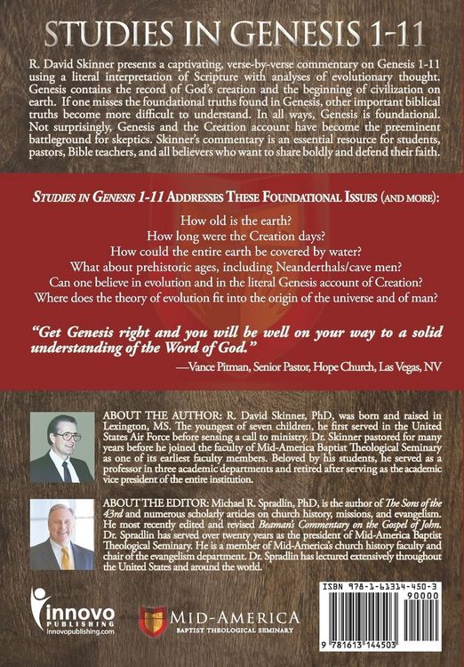 Produktbild: Studies in Genesis 1-11