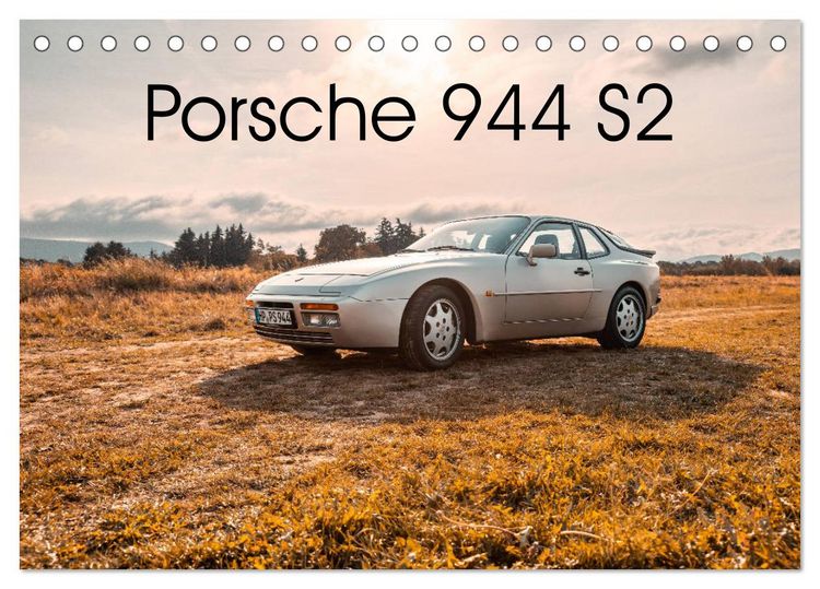 Produktbild: &acute;89 Porsche 944 S2 (Tischkalender 2026 DIN A5 quer), CALVENDO Monatskalender
