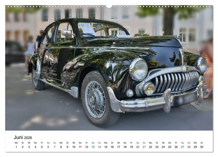 Produktbild: Oldtimer - Altes Blech in neuem Glanz (Wandkalender 2026 DIN A2 quer), CALVENDO Monatskalender