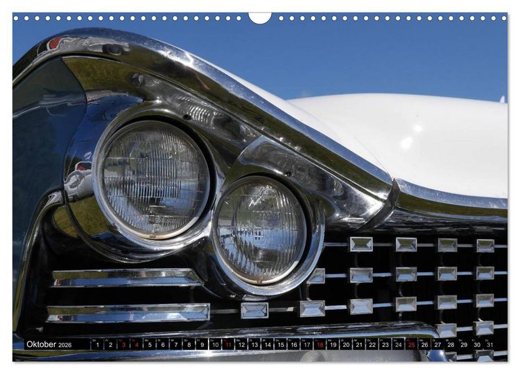 Produktbild: The art of mobility - american cars from the 50s & 60s (Part 2) (Wandkalender 2026 DIN A3 quer), CALVENDO Monatskalender