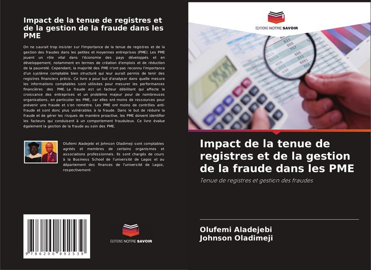 Produktbild: Impact de la tenue de registres et de la gestion de la fraude dans les PME