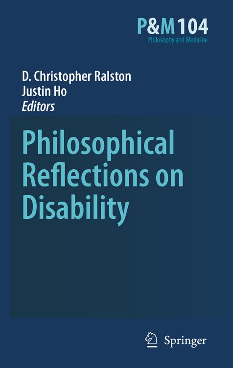 Produktbild: Philosophical Reflections on Disability