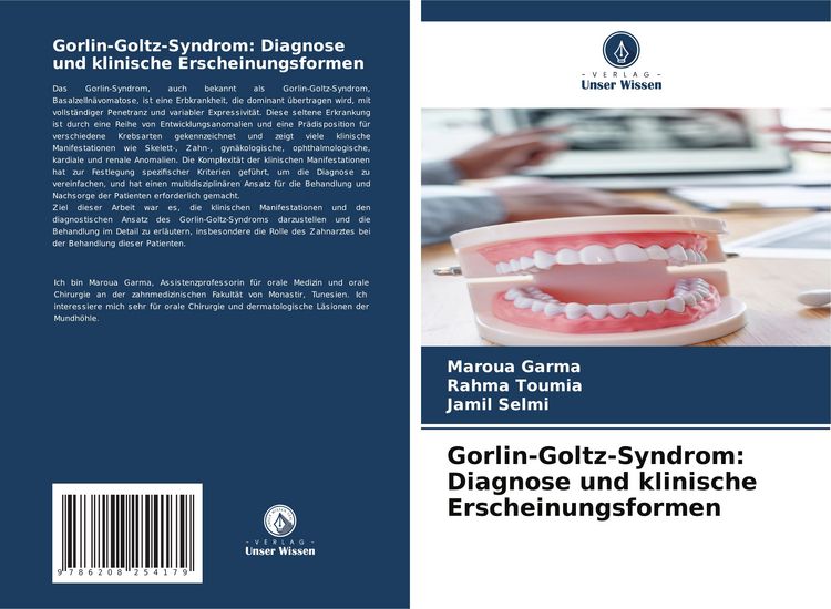 Produktbild: Gorlin-Goltz-Syndrom: Diagnose und klinische Erscheinungsformen