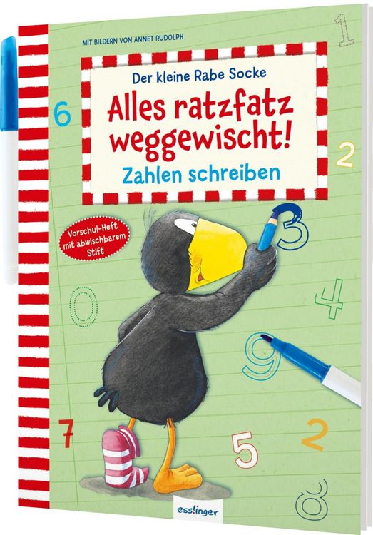 Produktbild: Der kleine Rabe Socke: Alles ratzfatz weggewischt!