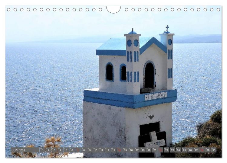 Produktbild: Kreta Pur - Eine Bilderreise f&uuml;r die Sinne (Wandkalender 2026 DIN A4 quer), CALVENDO Monatskalender