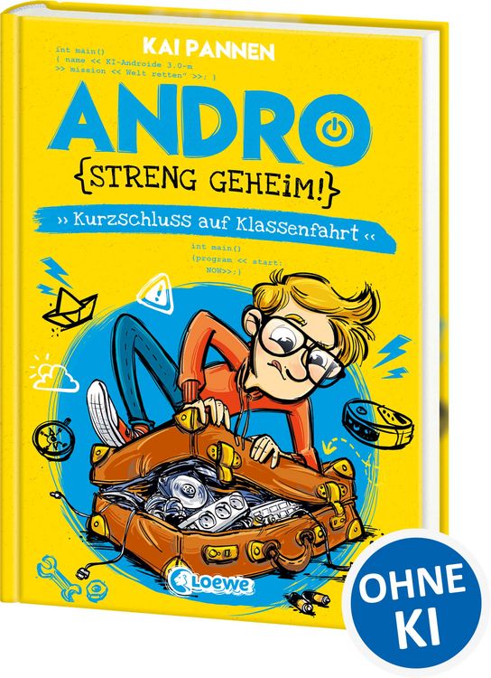 Produktbild: Andro, streng geheim! (Band 3) - Kurzschluss auf Klassenfahrt