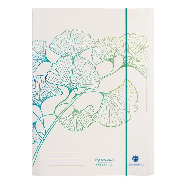 Produktbild: Herlitz Sammelmappe A4 GREENline Ginkgo