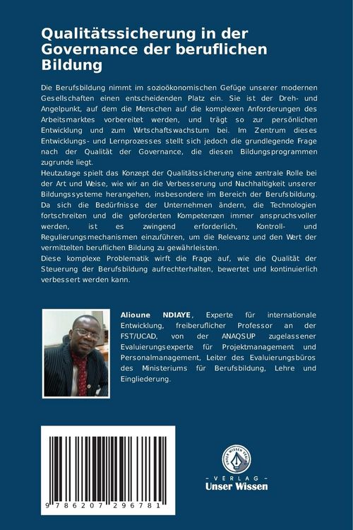Produktbild: Qualit&auml;tssicherung in der Governance der beruflichen Bildung
