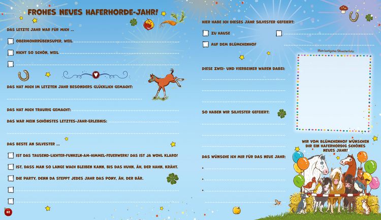 Produktbild: Mein Haferhorde Weihnachtsbuch