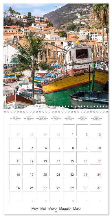Produktbild: Portugal - Madeira (Wall Calendar 2026 12 &times; 12 Inch) CALVENDO 12 Month Wall Calendar