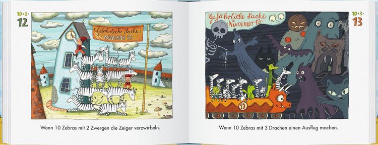 Produktbild: Gef&auml;hrliche Sachen zum Z&auml;hlen und Lachen