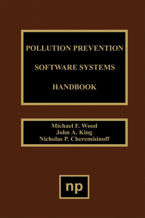 Produktbild: Pollution Prevention Software System Handbook
