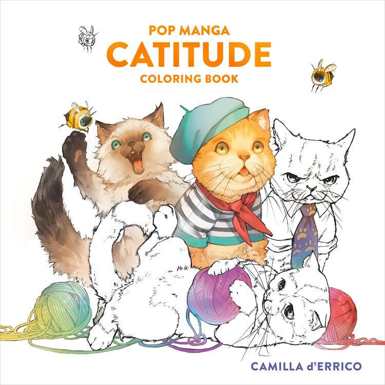 Produktbild: Pop Manga Catitude Coloring Book