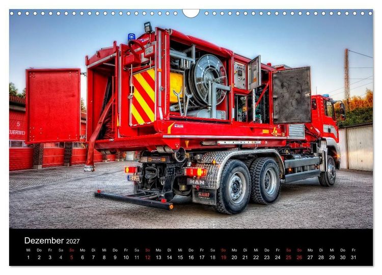 Produktbild: Einsatzfahrzeuge (Wandkalender 2027 DIN A3 quer), CALVENDO Monatskalender