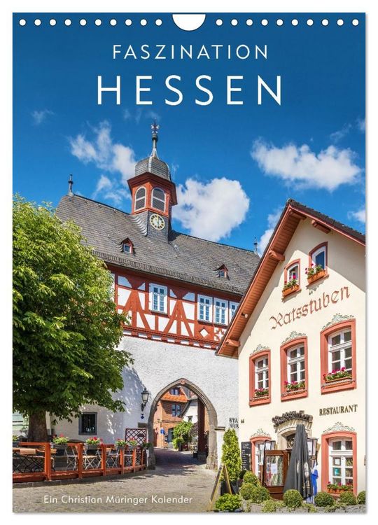 Produktbild: Faszination Hessen (Wandkalender 2027 DIN A4 hoch), CALVENDO Monatskalender