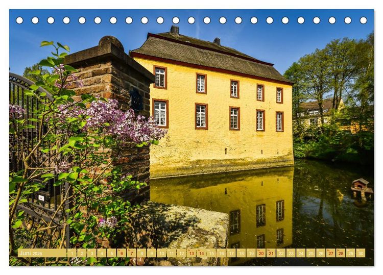 Produktbild: Romantischer Rhein-Kreis Neuss (Tischkalender 2026 DIN A5 quer), CALVENDO Monatskalender