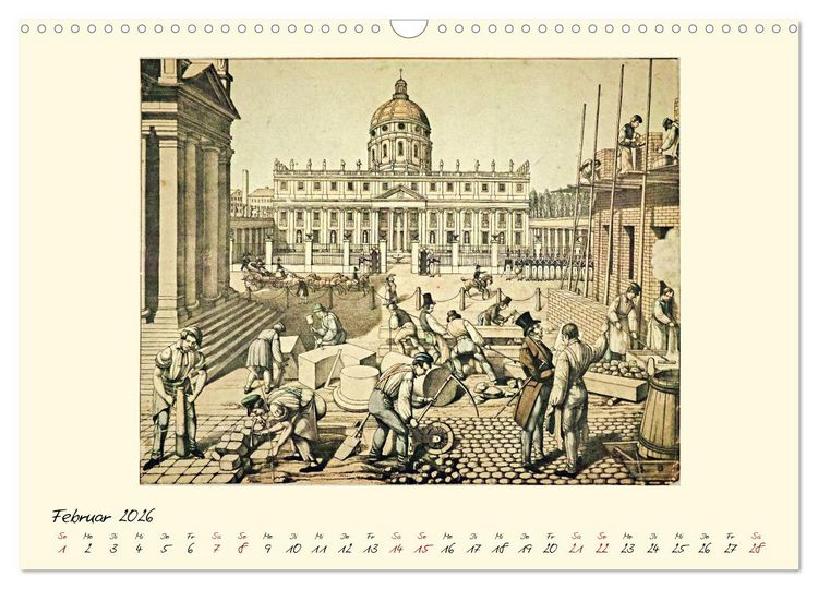 Produktbild: Alltagsleben der Biedermeier-Zeit (Wandkalender 2026 DIN A3 quer), CALVENDO Monatskalender
