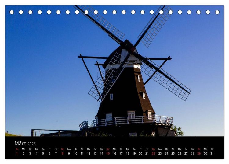 Produktbild: Pellworm 2026 (Tischkalender 2026 DIN A5 quer), CALVENDO Monatskalender