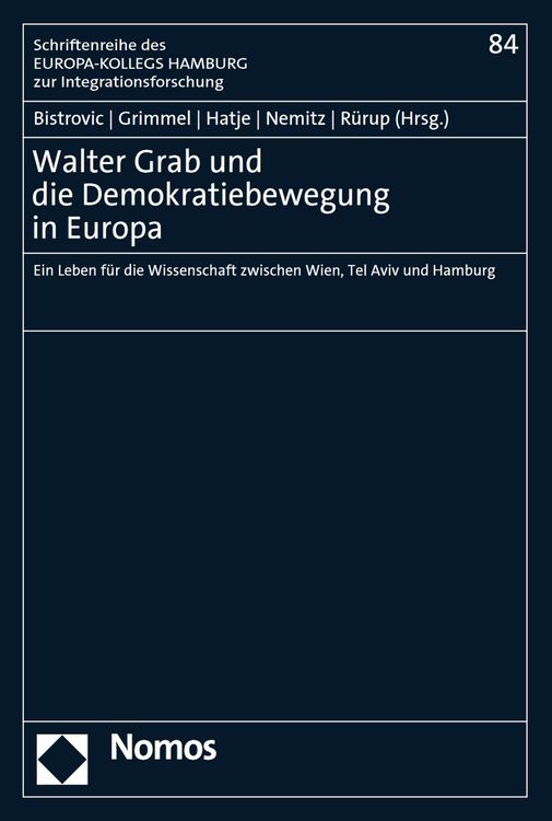 Produktbild: Walter Grab und die Demokratiebewegung in Europa