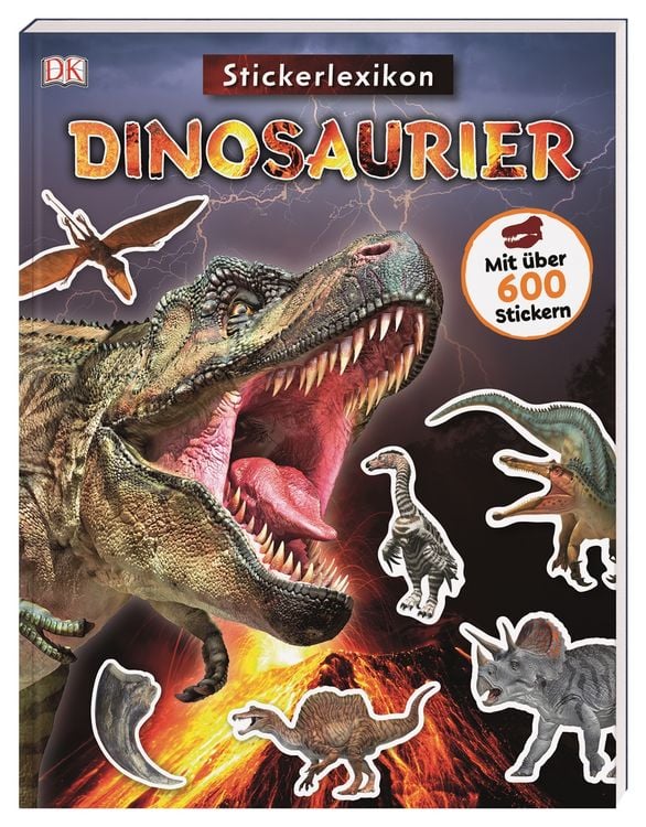 Produktbild: Sticker-Lexikon. Dinosaurier
