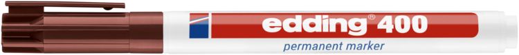 Produktbild: edding 400 Permanentmarker braun