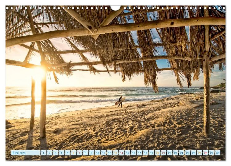 Produktbild: Surfen - so cool (Wandkalender 2026 DIN A3 quer), CALVENDO Monatskalender