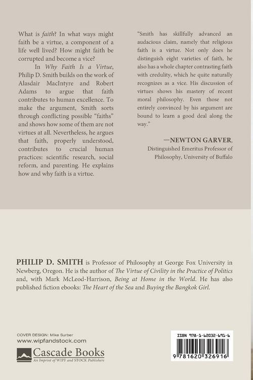 Produktbild: Why Faith Is a Virtue