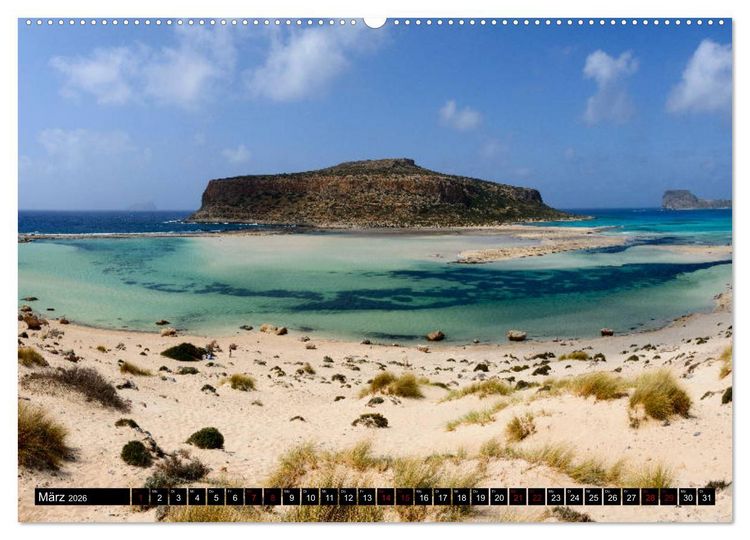 Produktbild: Zauberhaftes Kreta (Wandkalender 2026 DIN A2 quer), CALVENDO Monatskalender