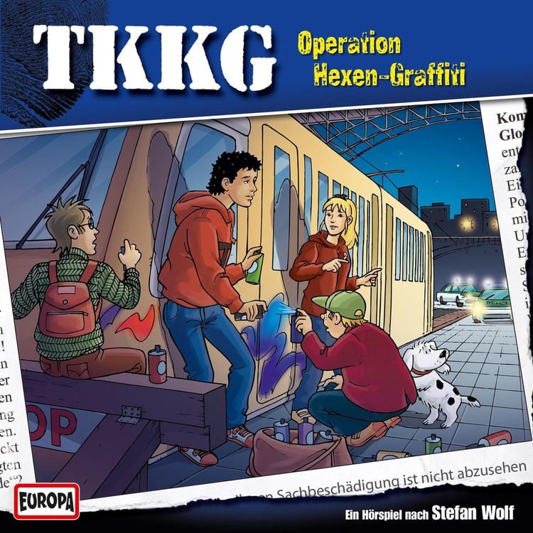 Bild vom Artikel TKKG - Folge 164: Operation Hexen-Graffiti vom Autor Stefan Wolf
