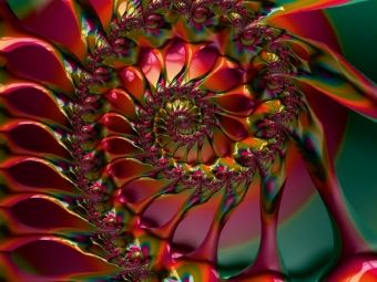 Produktbild: CALVENDO Puzzle Red Flower Petal Spiral | 1000 Teile Lege-Gr&ouml;&szlig;e 64x48cm Foto-Puzzle f&uuml;r gl&uuml;ckliche Stunden