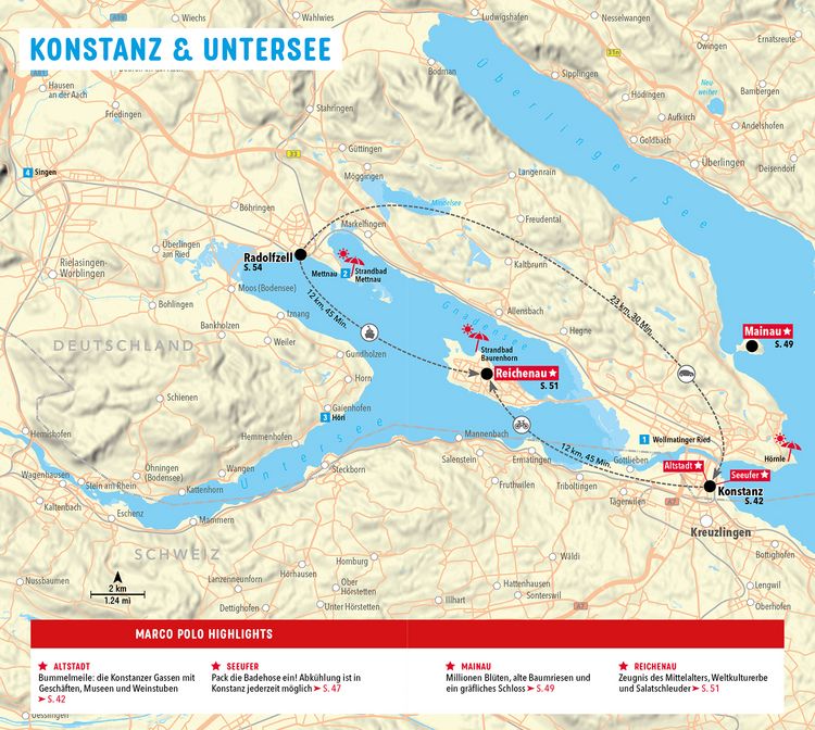 Produktbild: MARCO POLO Reisef&uuml;hrer Bodensee