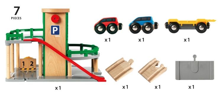 Produktbild: Brio Parkhaus, Stra&szlig;en & Schienen