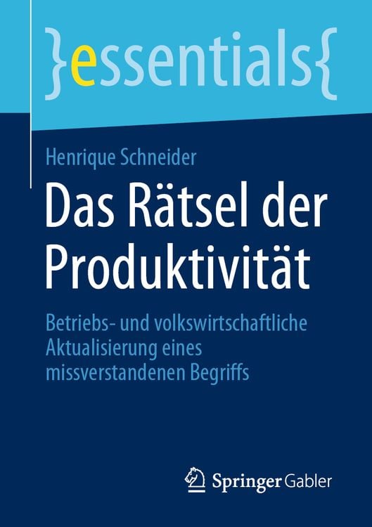 Produktbild: Das Rätsel der Produktivität