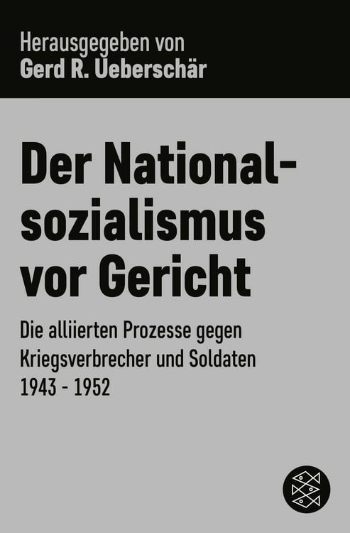 Produktbild: Der Nationalsozialismus vor Gericht