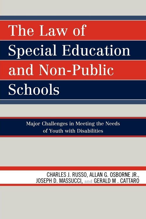 Produktbild: Law of Special Education and Non-Public Schools