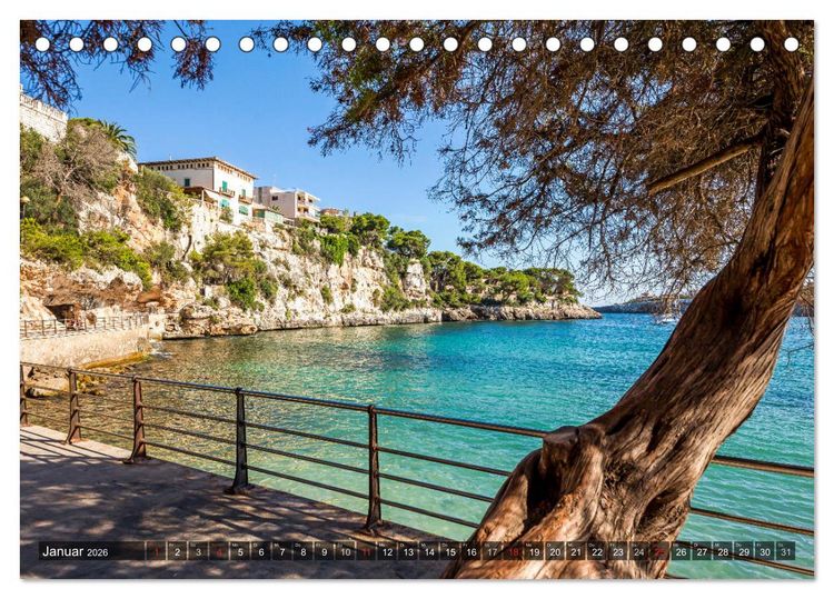 Produktbild: Mallorca - Flair einer Insel (Tischkalender 2026 DIN A5 quer), CALVENDO Monatskalender