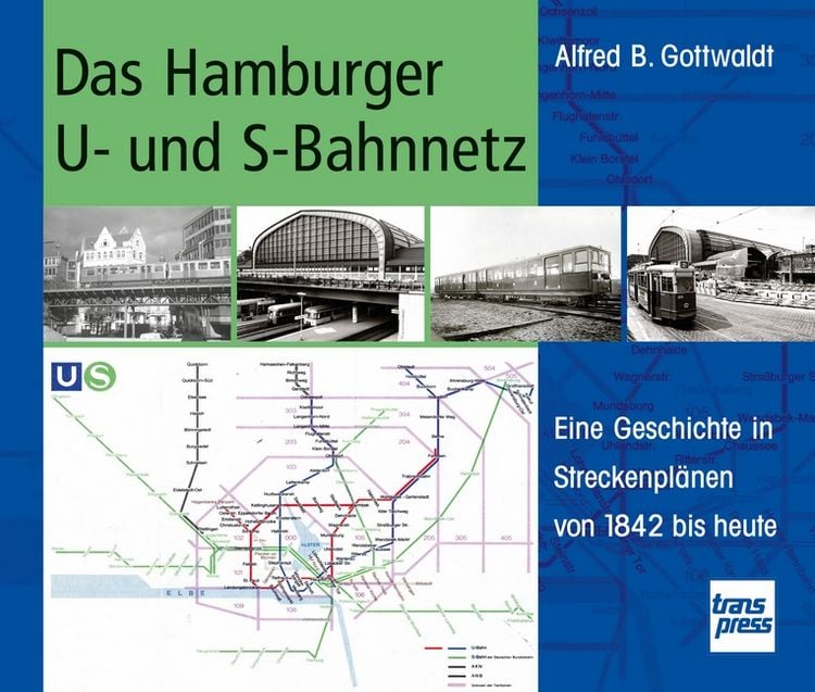 Produktbild: Gottwaldt, A: Hamburger U- und S-Bahnnetz