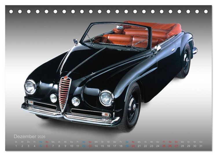 Produktbild: Zeitlose &Auml;sthetik Oldtimer-Fotografien von Wolf Kloss (Tischkalender 2026 DIN A5 quer), CALVENDO Monatskalender
