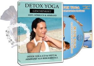 Produktbild: Detox Yoga Geschenkset:Heft,H&ouml;rbuch & Armband