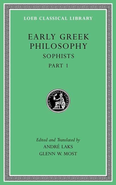 Produktbild: Early Greek Philosophy, Volume VIII - Sophists, Part 1 L531