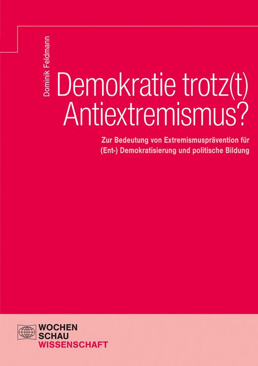 Produktbild: Demokratie trotz(t) Antiextremismus?