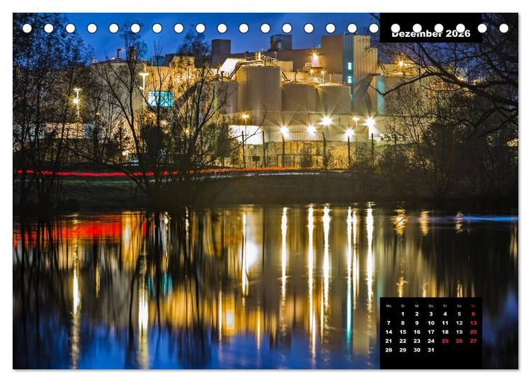 Produktbild: Rudolstadt - Schwarza (Tischkalender 2026 DIN A5 quer), CALVENDO Monatskalender