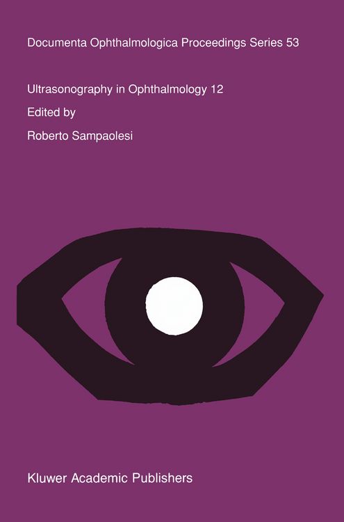 Produktbild: Ultrasonography in Ophthalmology 12