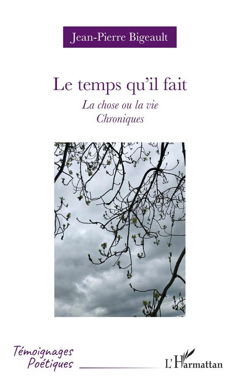 Produktbild: Le temps qu'il fait