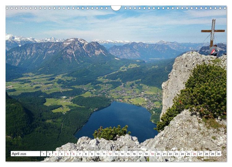 Produktbild: Die Alpen im Herzen von &Ouml;sterreich (Wandkalender 2026 DIN A3 quer), CALVENDO Monatskalender