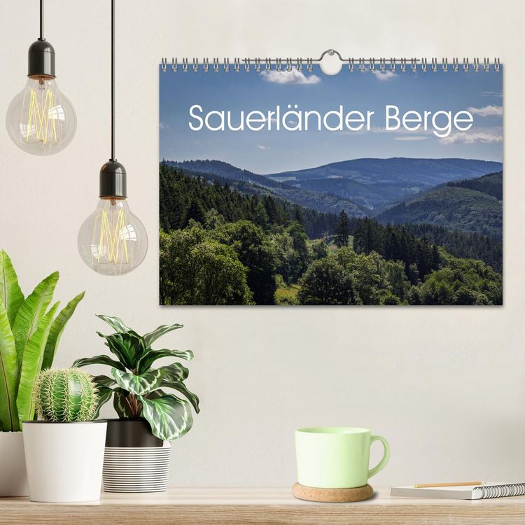 Produktbild: Sauerl&auml;nder Berge (Wandkalender 2026 DIN A4 quer), CALVENDO Monatskalender